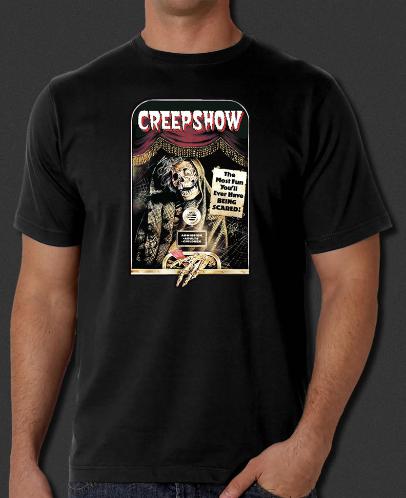 Creepshow Classic Cult Horror Comedy 80s Movie New Black T-Shirt | eBay