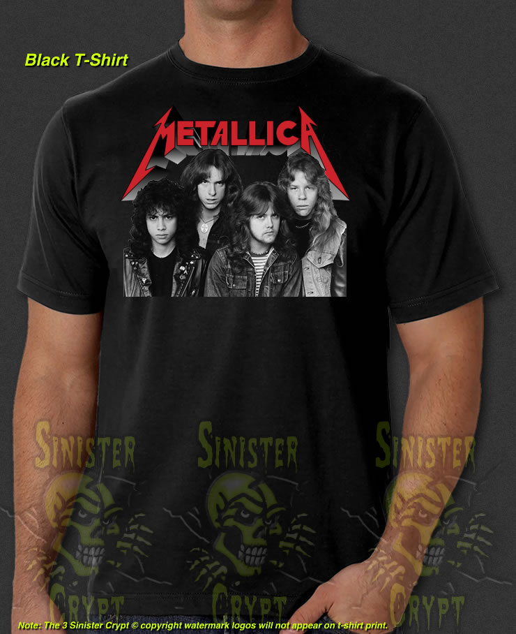 t shirt metallica original