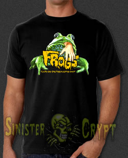 Frogs horror movie t-shirt